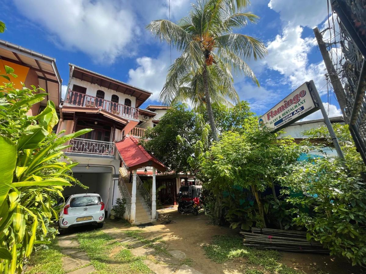 Flamingo Guest House Unawatuna Bagian luar foto